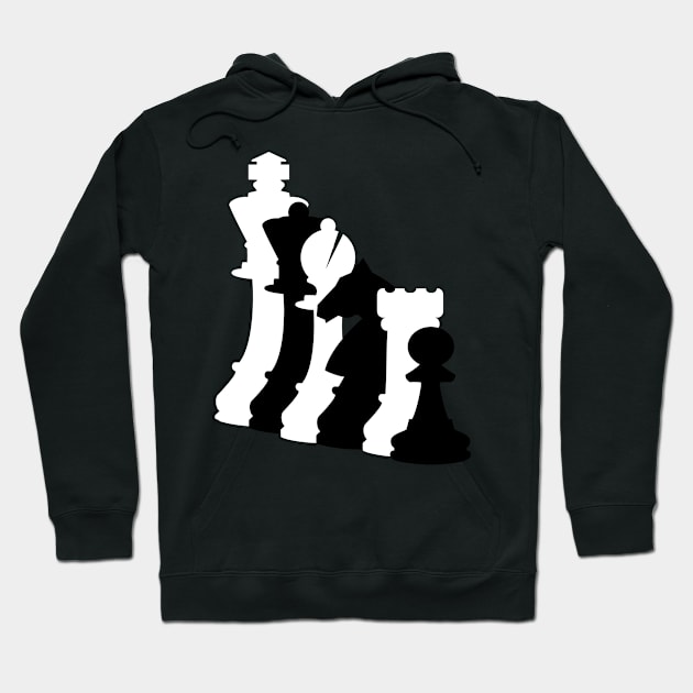 Chess Game Hoodie by Saulene